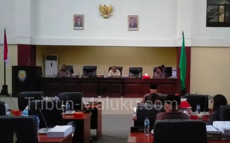 Dprd Aru Gelar Paripurna Penyampaian Nota Pengantar Ranperda Perubahan